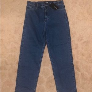 Never worn mom jeans.